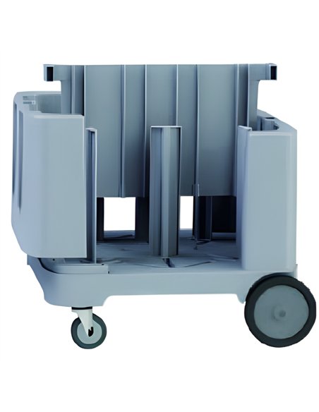 Commercial Adjustable 240 Dish Caddy 963x908x763mm Gray | Stalwart DA-JWADCS240