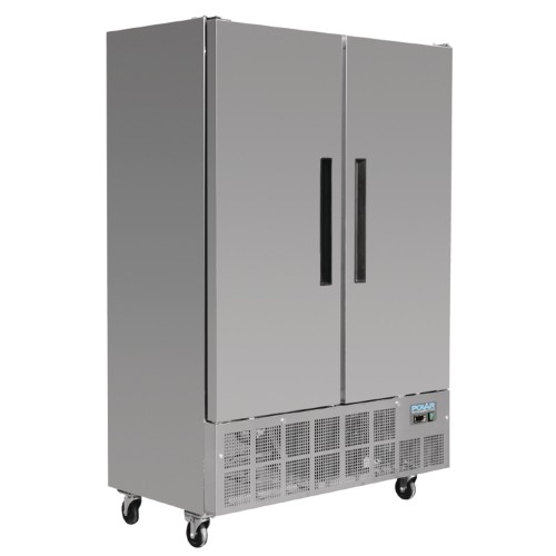 Polar 2 Door Slimline Fridge 960 Ltr