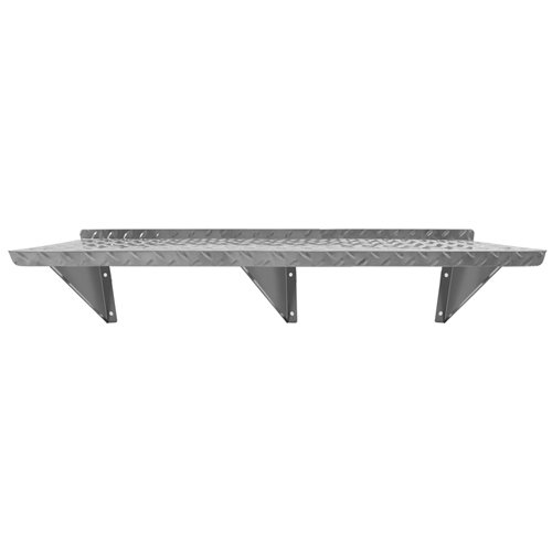 Commercial Stainless Steel Non-Slip Wall Mount Shelf 1800 x 300 x 230mm | Stalwart DA-RTW31830
