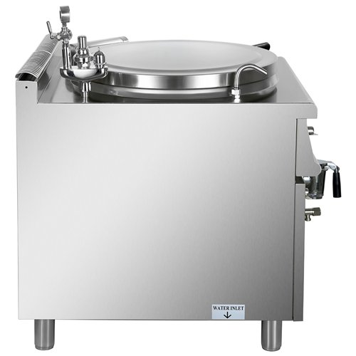 Commercial Natural Gas Boiling Pan / Soup Kettle 150L Stainless Steel | Stalwart DA-HGK150