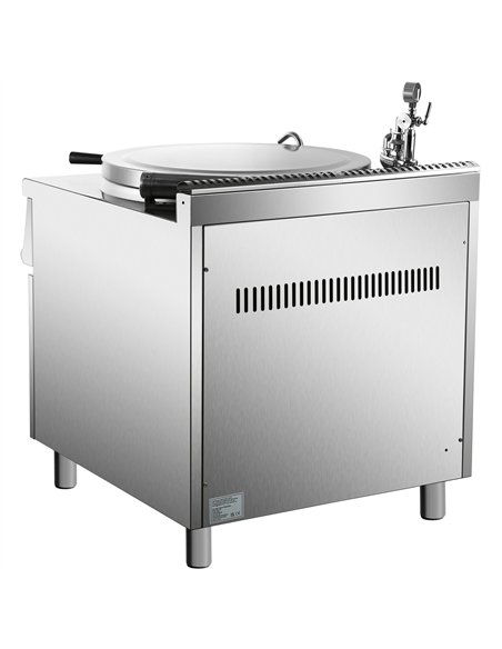 Commercial Natural Gas Boiling Pan / Soup Kettle 150L Stainless Steel | Stalwart DA-HGK150