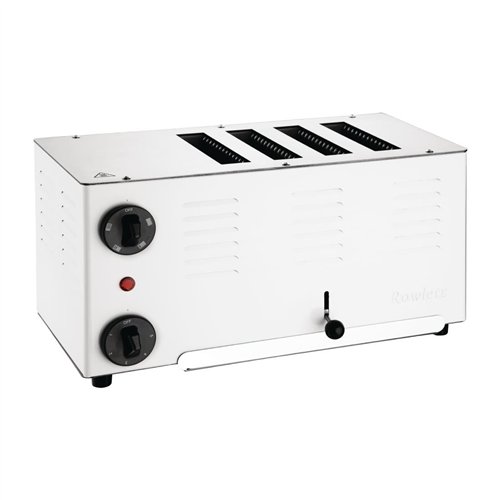 Rowlett Regent 4 Slot Toaster with Duraheat Elements White