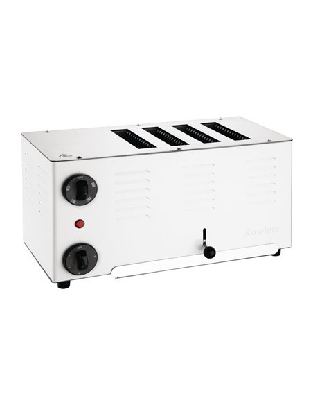 Rowlett Regent 4 Slot Toaster with Duraheat Elements White