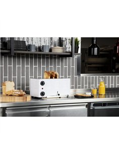 Rowlett Regent 4 Slot Toaster with Duraheat Elements White 2