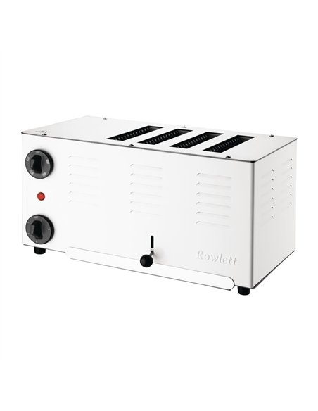 Rowlett Regent 4 Slot Toaster with Duraheat Elements White