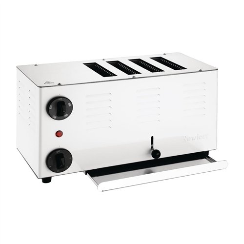 Rowlett Regent 4 Slot Toaster with Duraheat Elements White