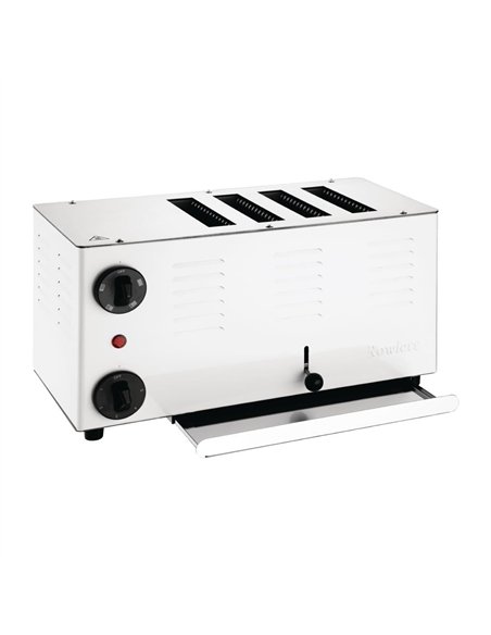 Rowlett Regent 4 Slot Toaster with Duraheat Elements White
