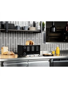 Rowlett Regent 4 Slot Toaster with Duraheat Elements Jet Black 2