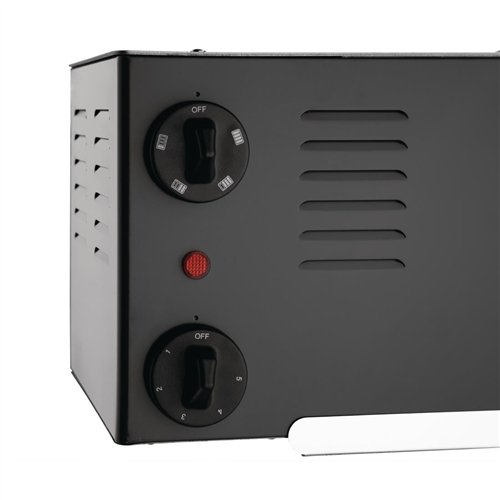Rowlett Regent 4 Slot Toaster with Duraheat Elements Jet Black