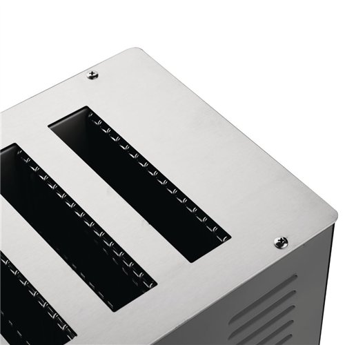Rowlett Regent 4 Slot Toaster with Duraheat Elements Jet Black