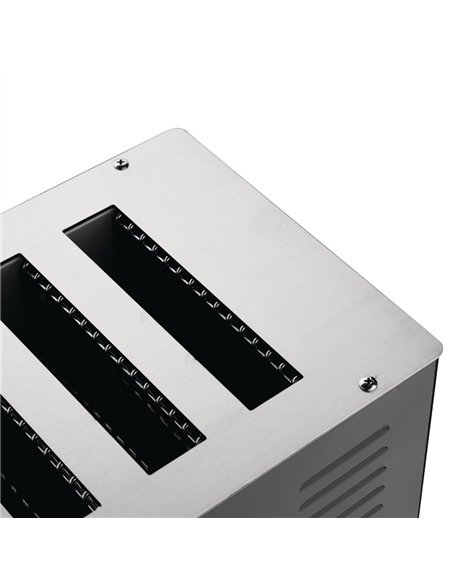 Rowlett Regent 4 Slot Toaster with Duraheat Elements Jet Black