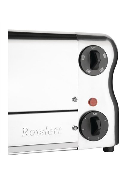 Rowlett Esprit 4 Slot Toaster Chrome with Duraheat Elements & Sandwich Cage