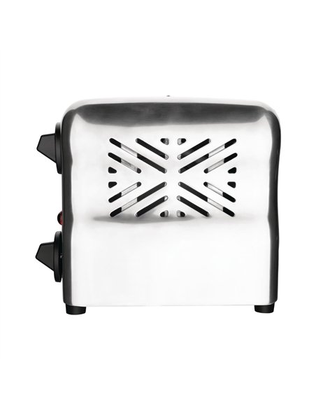 Rowlett Esprit 4 Slot Toaster Chrome with Duraheat Elements & Sandwich Cage