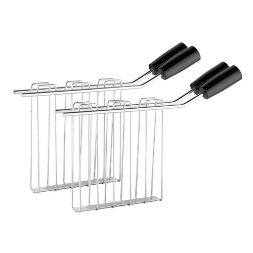 Rowlett Esprit 4 Slot Toaster Chrome with Duraheat Elements & Sandwich Cage