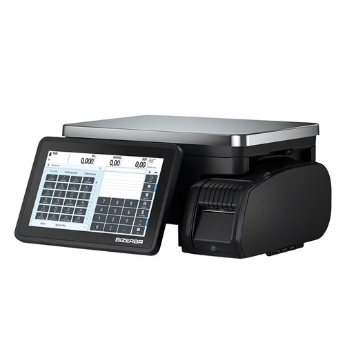 Bizerba Q1 100 Scale. Printer: 2'' Standard Labels