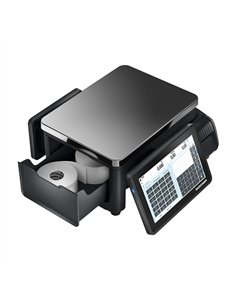 Bizerba Q1 100 Scale. Printer: 2'' Standard Labels 2