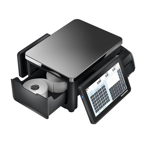 Bizerba Q1 100 Scale. Printer: 2'' Till Receipts / Linerless Labels