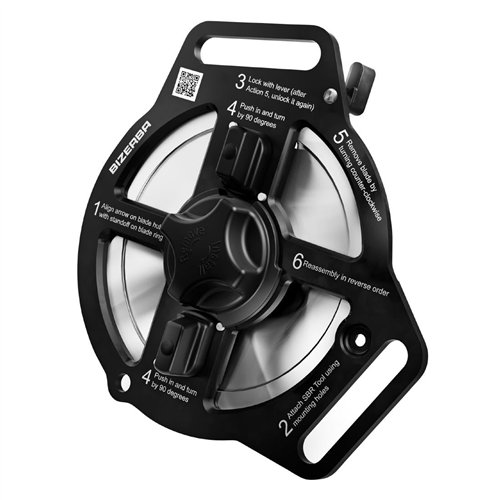 Bizerba GSP H Analogue Gravity Slicer 330mm with Safe Blade Removal Tool