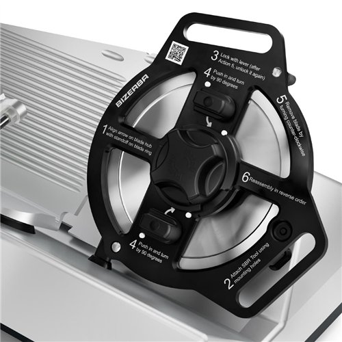 Bizerba GSP H Analogue Gravity Slicer 330mm with Safe Blade Removal Tool