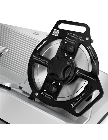 Bizerba GSP H Analogue Gravity Slicer 330mm with Safe Blade Removal Tool