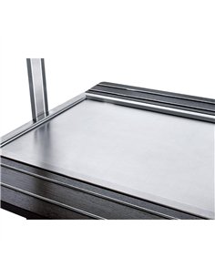 Roller Grill Heated Buffet Bar Black 2