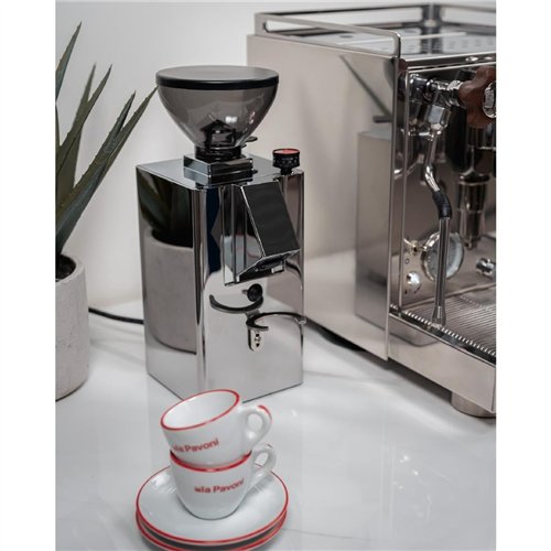 La Pavoni Kube Mill Coffee Grinder Stainless Steel