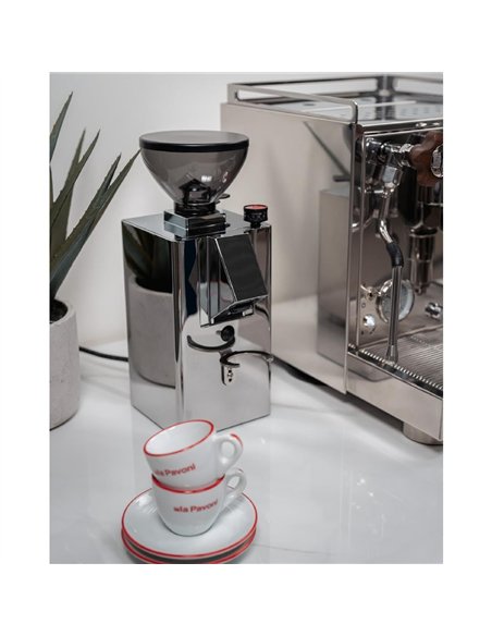 La Pavoni Kube Mill Coffee Grinder Stainless Steel