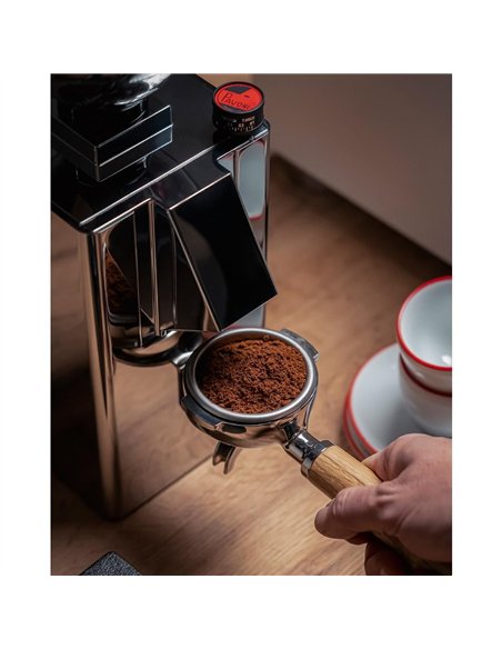 La Pavoni Kube Mill Coffee Grinder Stainless Steel