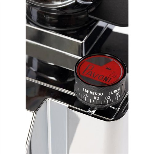 La Pavoni Kube Mill Coffee Grinder Stainless Steel