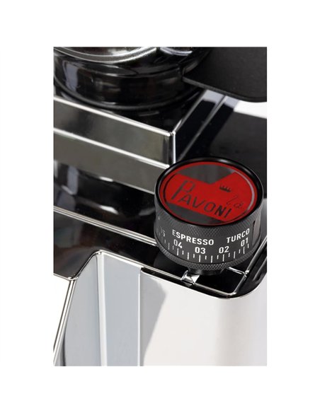 La Pavoni Kube Mill Coffee Grinder Stainless Steel