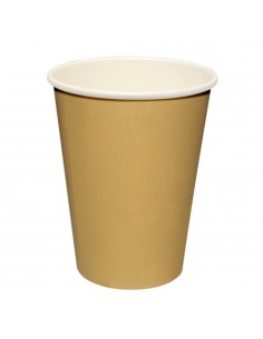 Olympia Brown Single Wall Hot Cups 8oz x1000