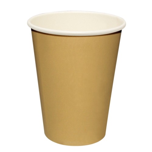 Olympia Brown Single Wall Hot Cups 8oz x1000