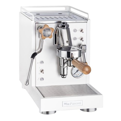 La Pavoni Mini Cellini Semi-Professional Coffee Machine White