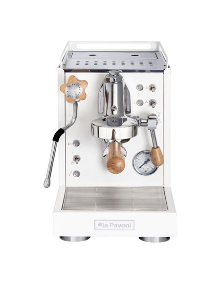 La Pavoni Mini Cellini Semi-Professional Coffee Machine White