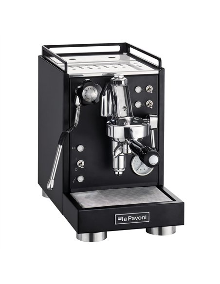 La Pavoni Mini Cellini Semi-Professional Coffee Machine Black