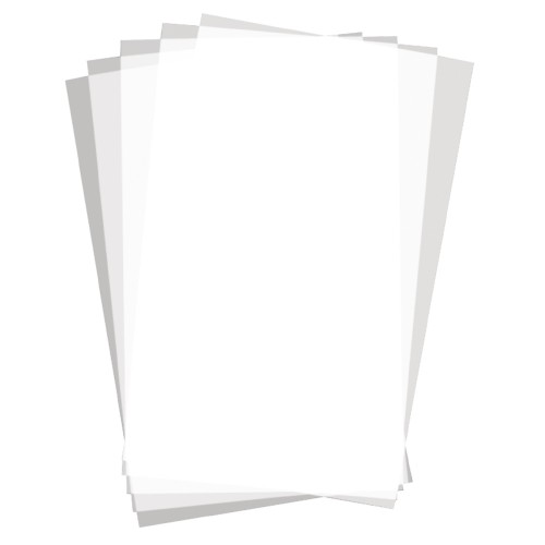 Greaseproof Paper Squares - Plain Print