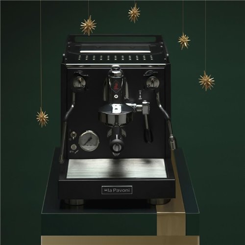 La Pavoni Cellini Classic Semi-Professional Coffee Machine Black