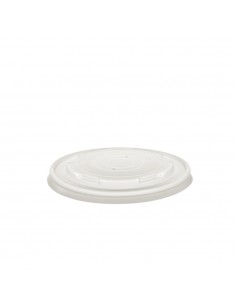 Vegware Compostable Soup Container Lids 12/16oz