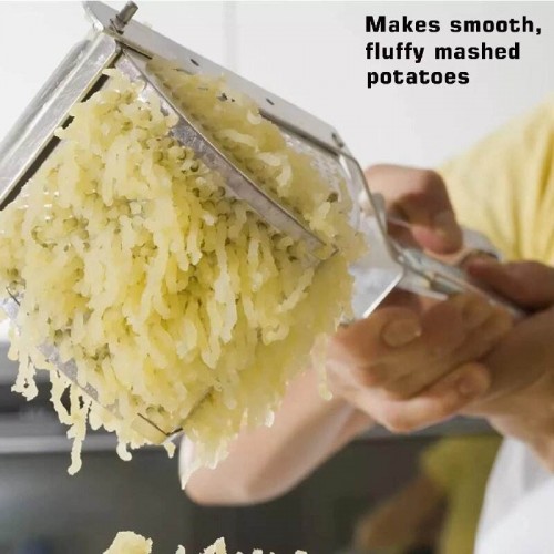 Stainless Steel Potato Ricer |...