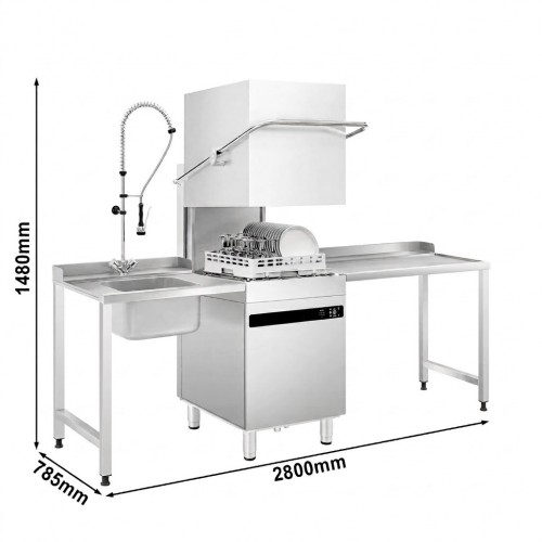 Complete Passthrough Commercial Hood...