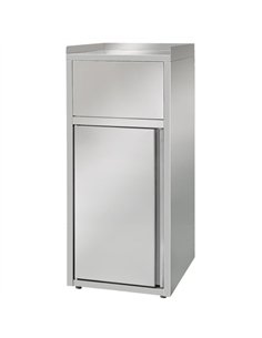 Commercial Waste Bin Cabinet Stainless steel | Stalwart DA-THAER55