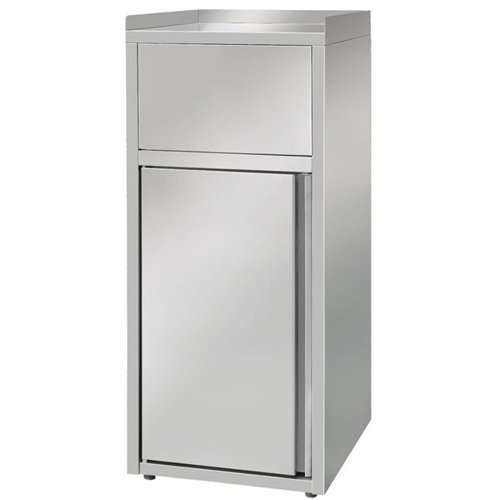 Commercial Waste Bin Cabinet Stainless steel | Stalwart DA-THAER55