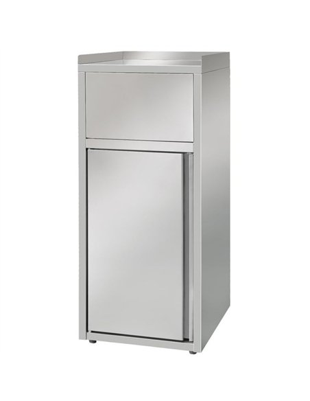 Commercial Waste Bin Cabinet Stainless steel | Stalwart DA-THAER55