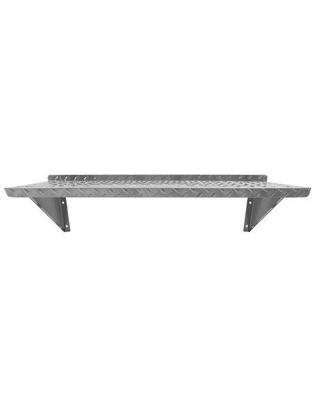 Commercial Stainless Steel Non-Slip Wall Mount Shelf 1400 x 300 x 230mm | Stalwart DA-RTW31430