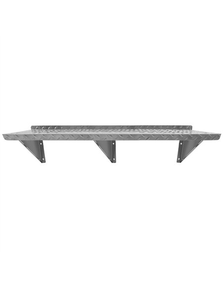 Commercial Stainless Steel Non-Slip Wall Mount Shelf 2000 x 300 x 230mm | Stalwart DA-RTW32030