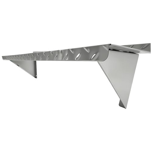 Commercial Stainless Steel Non-Slip Wall Mount Shelf 900 x 300 x 230mm | Stalwart DA-RTW30930