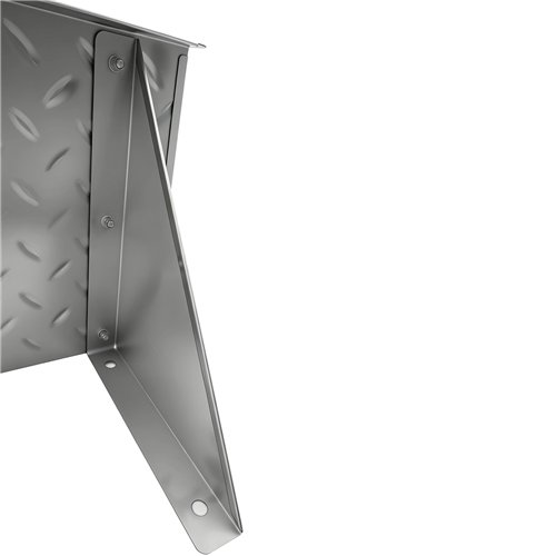 Commercial Stainless Steel Non-Slip Wall Mount Shelf 900 x 300 x 230mm | Stalwart DA-RTW30930