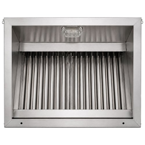 Commercial Stainless Steel Extraction Canopy Hood 1200 x 900 x 500mm | Stalwart DA-QNH7702