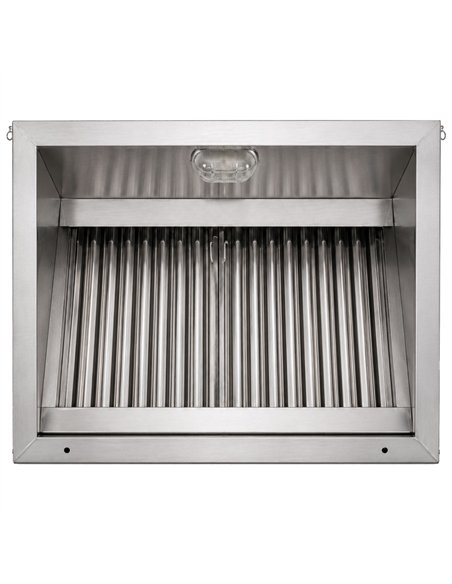Commercial Stainless Steel Extraction Canopy Hood 1200 x 900 x 500mm | Stalwart DA-QNH7702