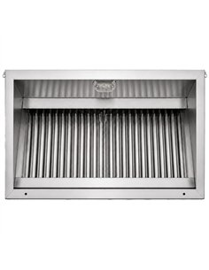 Commercial Stainless Steel Extraction Canopy Hood 1500 x 900 x 500mm | Stalwart DA-QNH7704